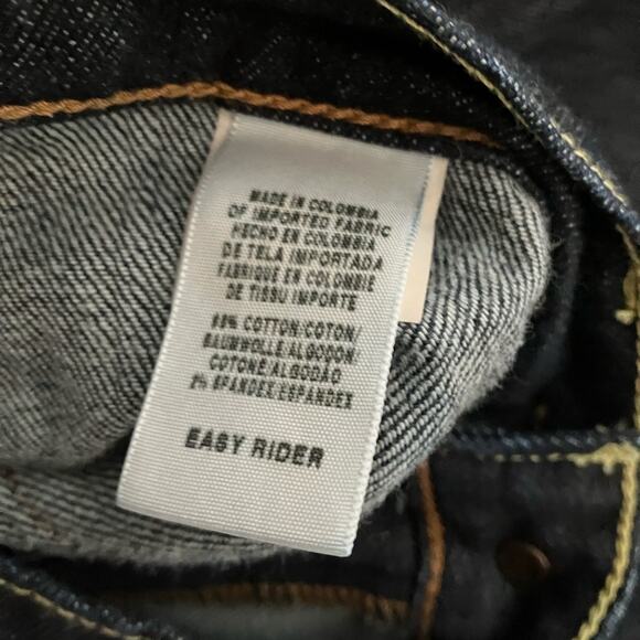 Lucky Brand Blue Flare Wide Leg Jeans Size 8/29 - Picture 9 of 12